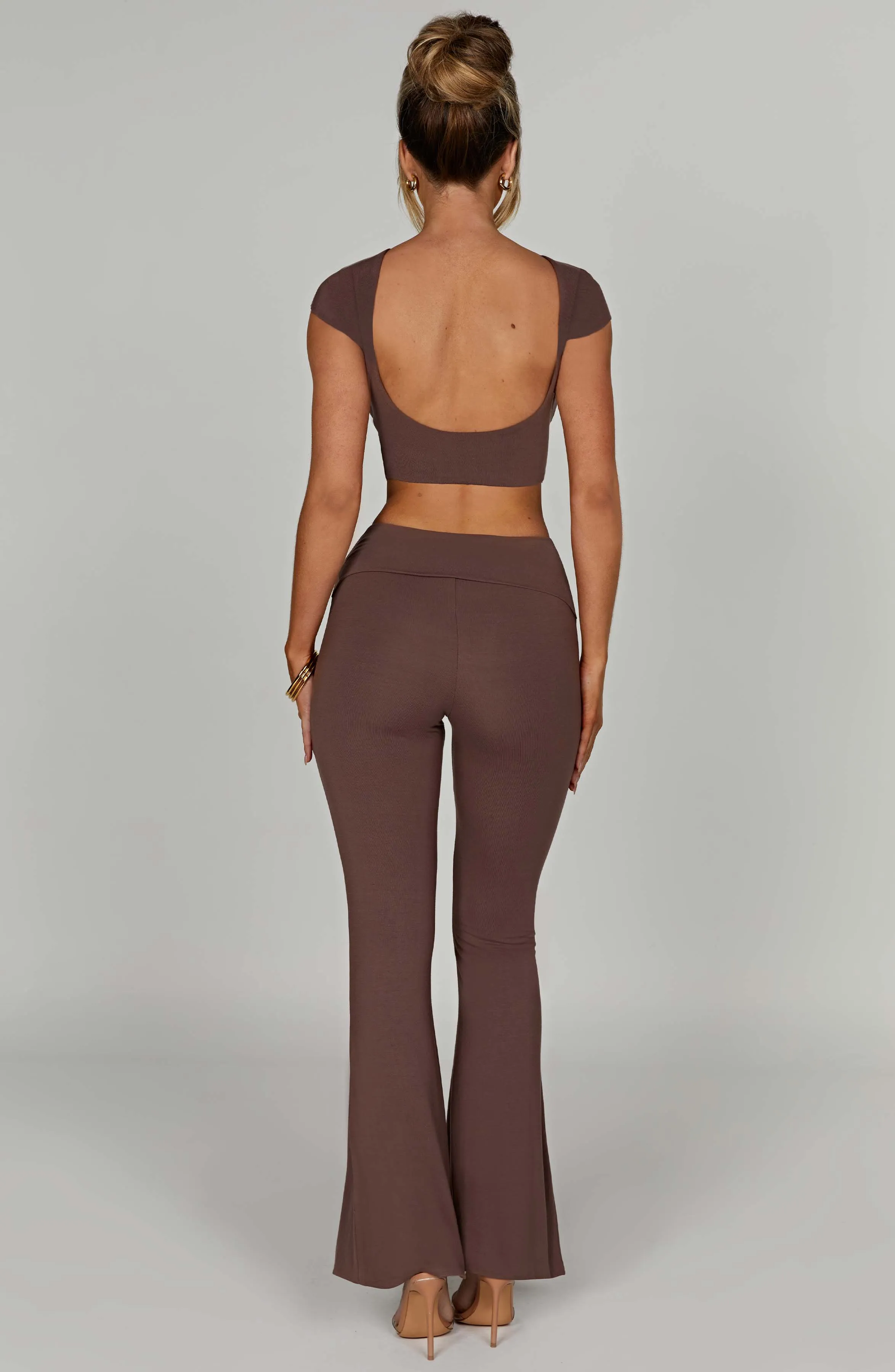 Heidi Pant - Chocolate sold by Babyboo Fashion product image thumbnail 3