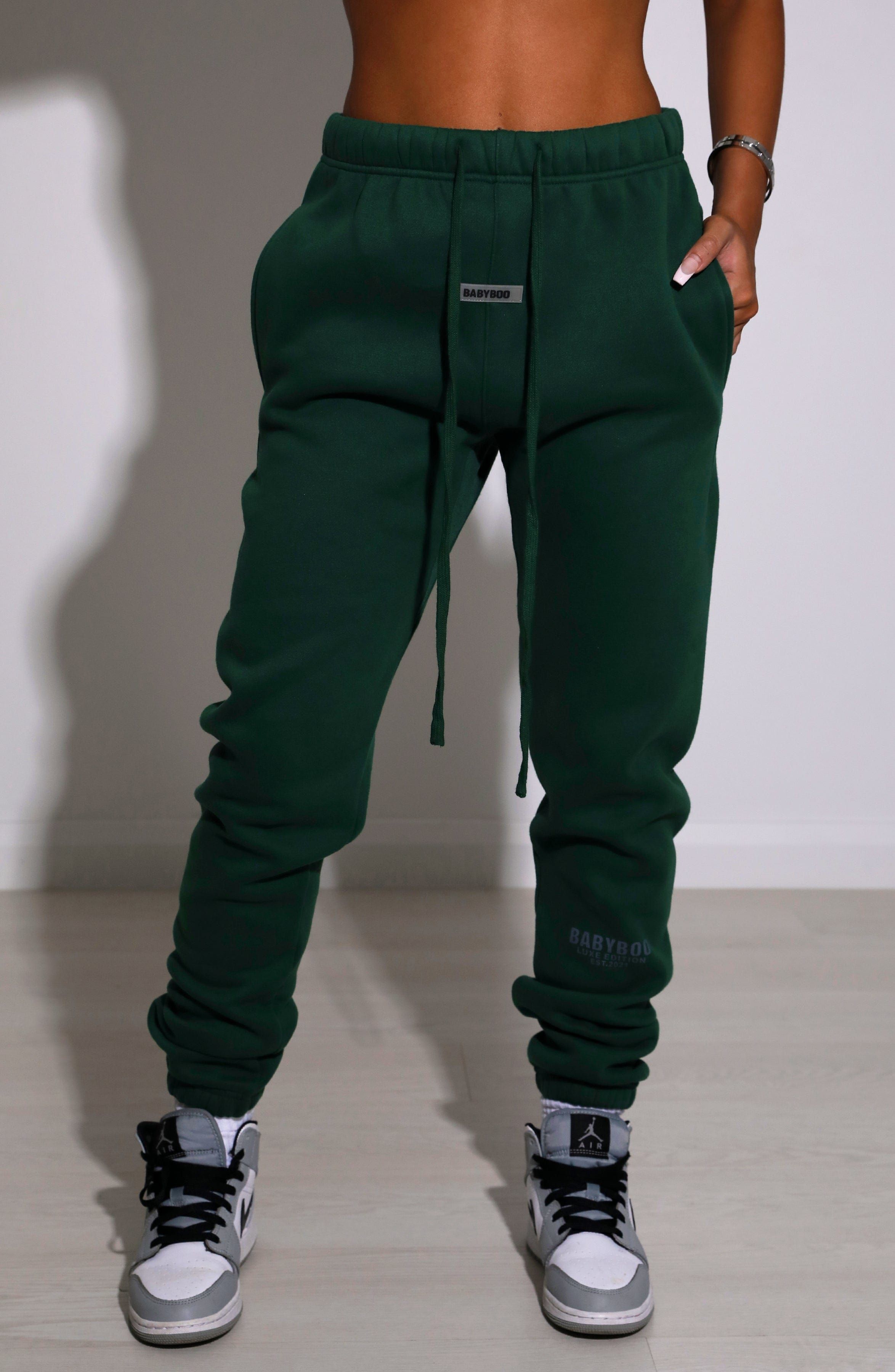 Ivy Luxe Trackpant - Emerald sold by Babyboo Fashion product image thumbnail 4