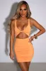 Gia Mini Dress - Tangerine sold by Babyboo Fashion