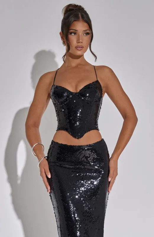 Larisa Corset - Black made by Babyboo Fashion
