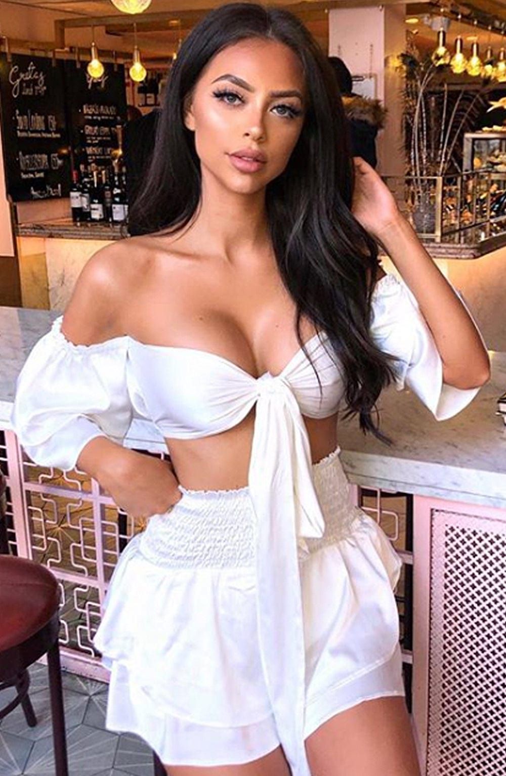 Shakira Set - Cream sold by Babyboo Fashion