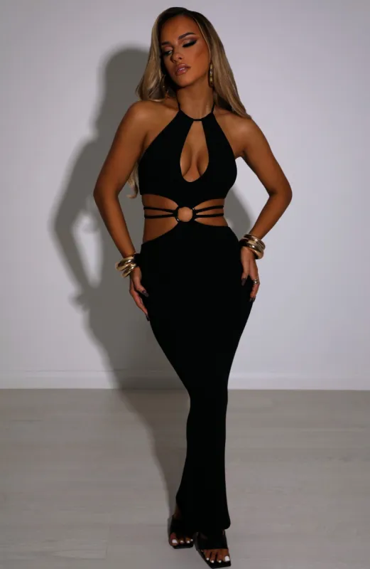 Clarissa Maxi Dress - Black sold by Babyboo Fashion