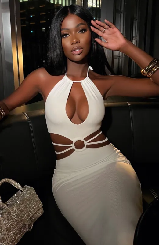 Clarissa Maxi Dress - White sold by Babyboo Fashion