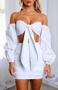 Katerina Skirt - White sold by Babyboo Fashion