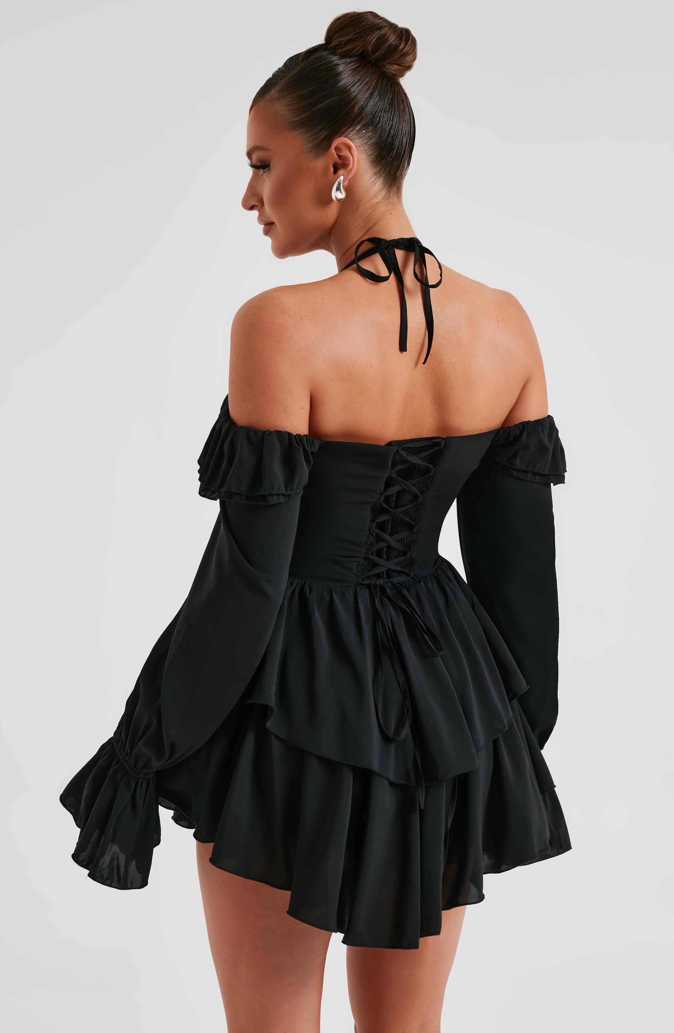 Savanna Playsuit - Black sold by Babyboo Fashion product image thumbnail 3