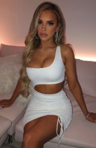 Kiara Mini Dress - White sold by Babyboo Fashion