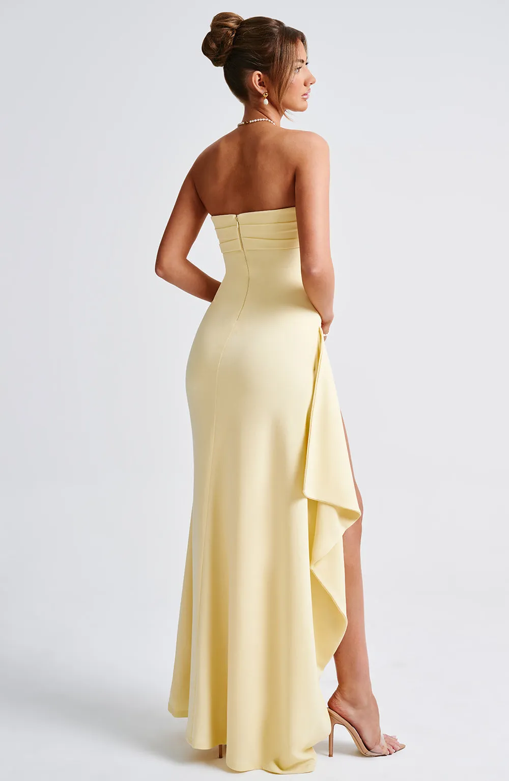 Zafira Maxi Dress - Lemon sold by Babyboo Fashion product image thumbnail 2