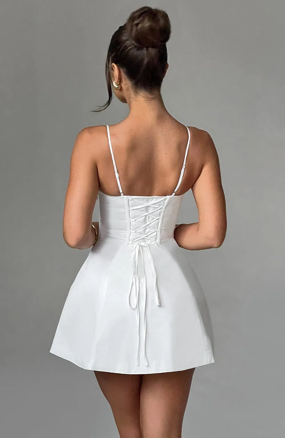 Sela Mini Dress - Ivory sold by Babyboo Fashion product image thumbnail 2