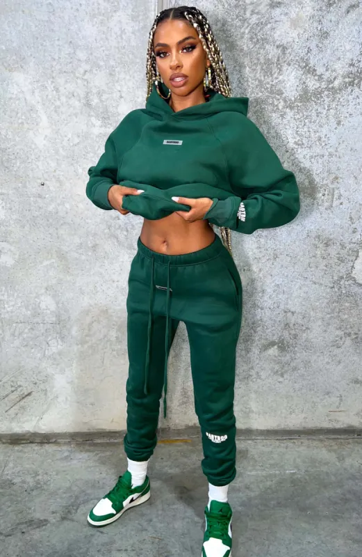 Ivy Luxe Trackpant - Emerald made by Babyboo Fashion