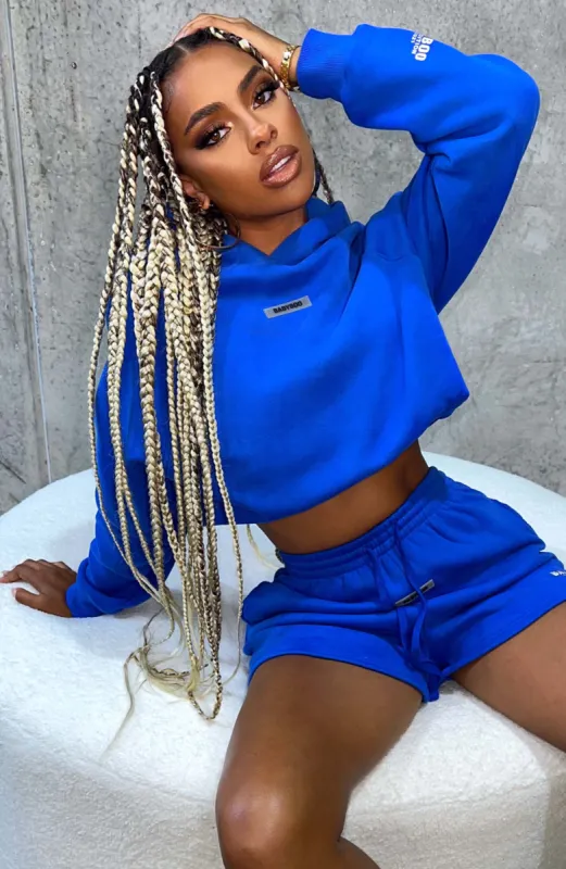 Ivy Luxe Hoodie - Electric Blue sold by Babyboo Fashion
