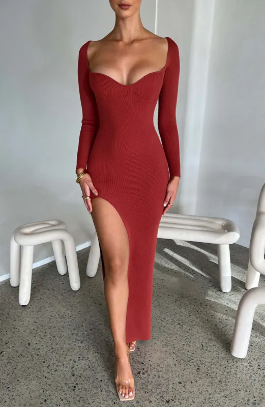 Eden Maxi Dress - Rust sold by Babyboo Fashion