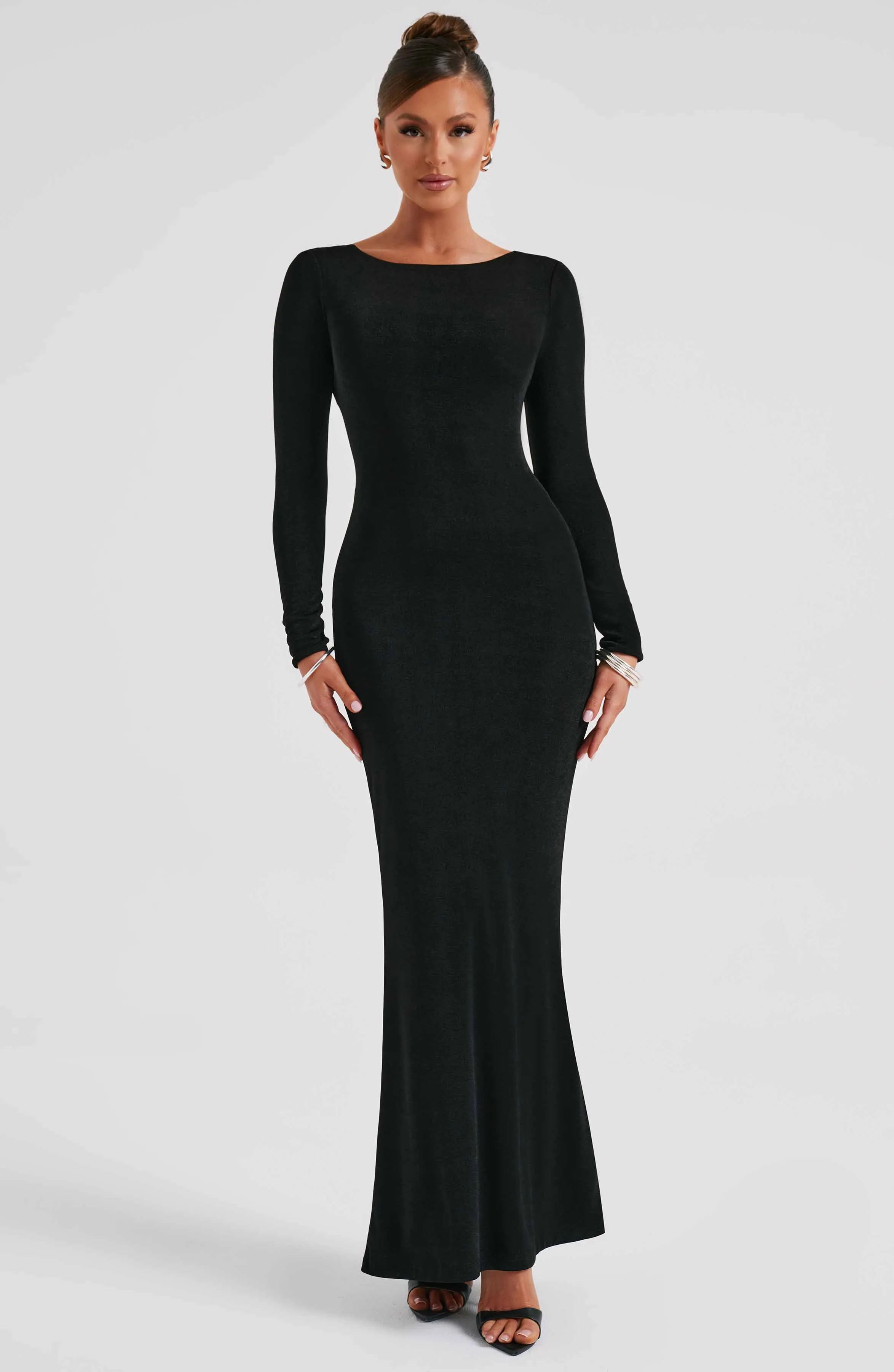 Anastassia Maxi Dress - Black sold by Babyboo Fashion product image thumbnail 2