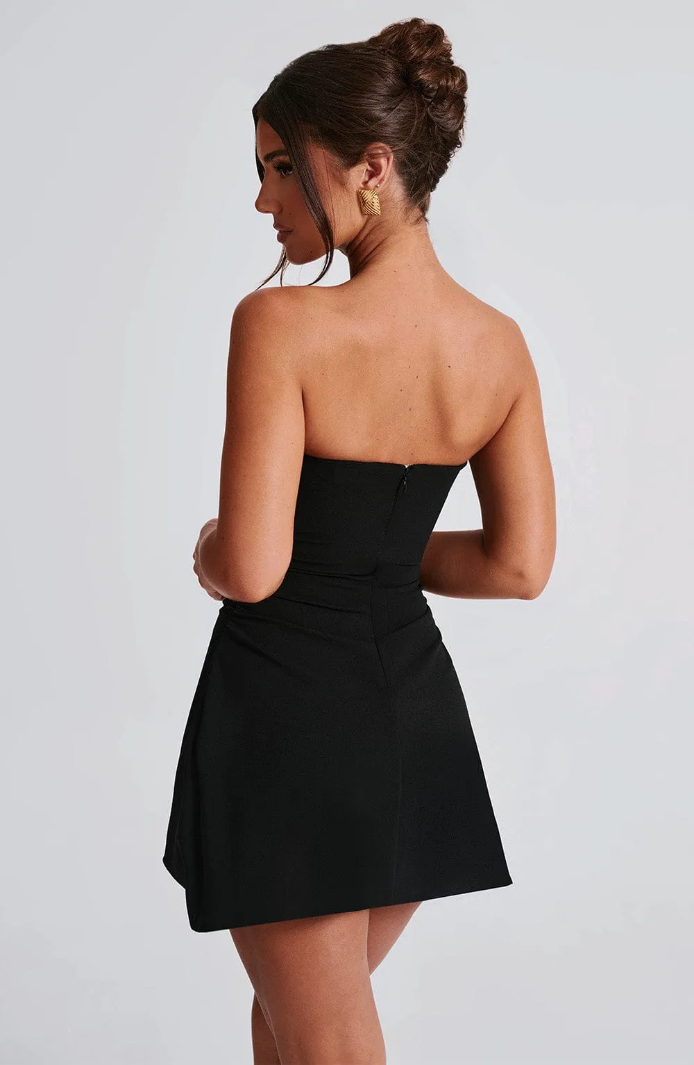 Fleur Mini Dress - Black sold by Babyboo Fashion product image thumbnail 5