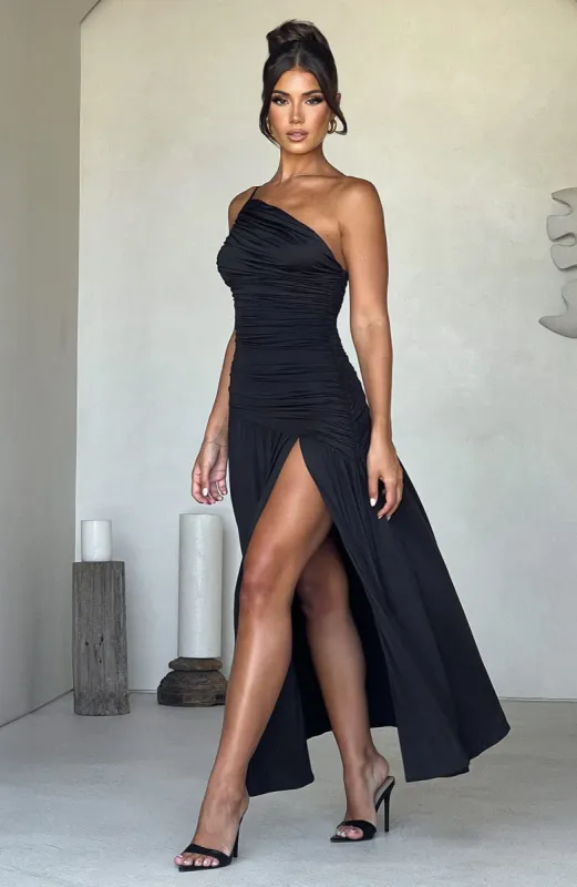 Claudia Maxi Dress - Black sold by Babyboo Fashion