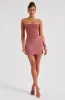 Alina Mini Skirt - Rose Pink sold by Babyboo Fashion