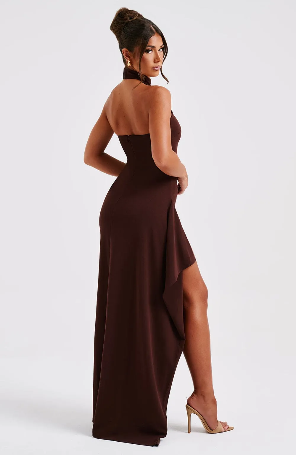 Isadora Maxi Dress - Chocolate sold by Babyboo Fashion product image thumbnail 2