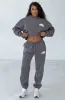 Studio Sweatpants - Charcoal/White sold by Babyboo Fashion