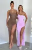 Zuri Maxi Dress - Chocolate sold by Babyboo Fashion