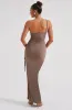 Zuri Maxi Dress - Chocolate sold by Babyboo Fashion