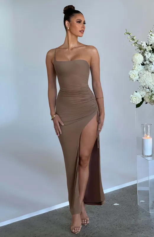 Zuri Maxi Dress - Chocolate sold by Babyboo Fashion