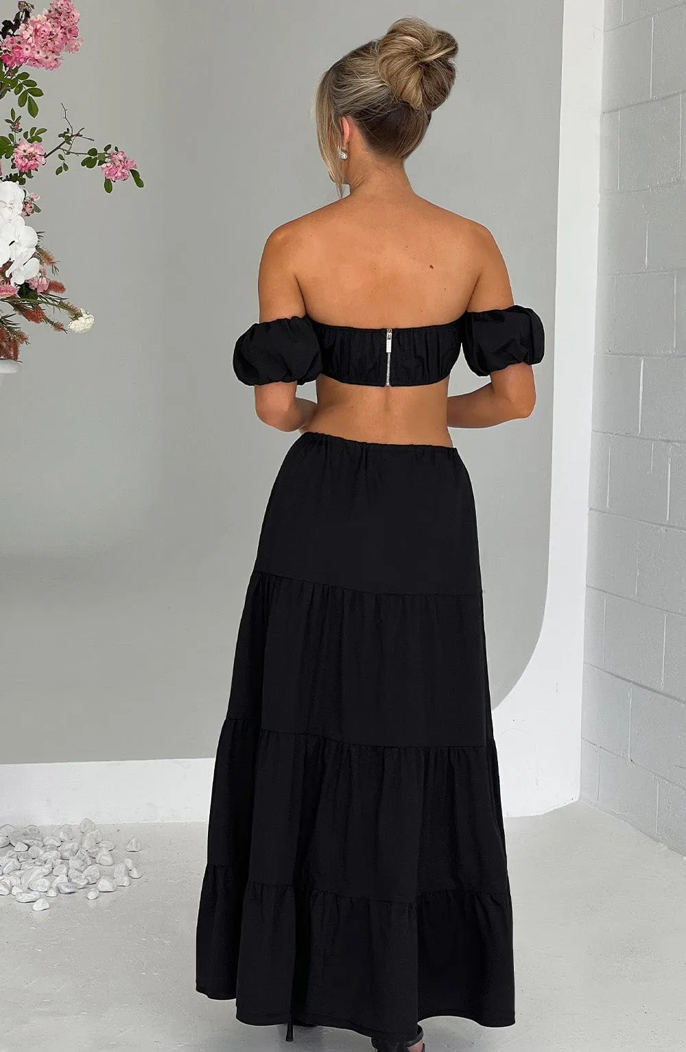 Carmen Maxi Skirt - Black sold by Babyboo Fashion product image thumbnail 4