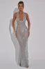 Lorena Maxi Dress - Silver sold by Babyboo Fashion