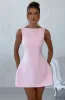 Alana Mini Dress - Blush sold by Babyboo Fashion