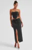 Flor Maxi Skirt - Black sold by Babyboo Fashion