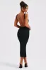 Lucinda Midi Dress - Black sold by Babyboo Fashion