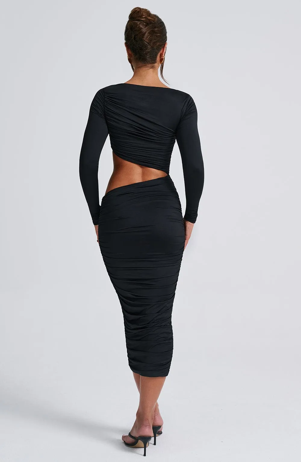 Rylee Midi Dress - Black sold by Babyboo Fashion product image thumbnail 2