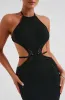 Delia Maxi Dress - Black sold by Babyboo Fashion