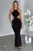 Delia Maxi Dress - Black sold by Babyboo Fashion