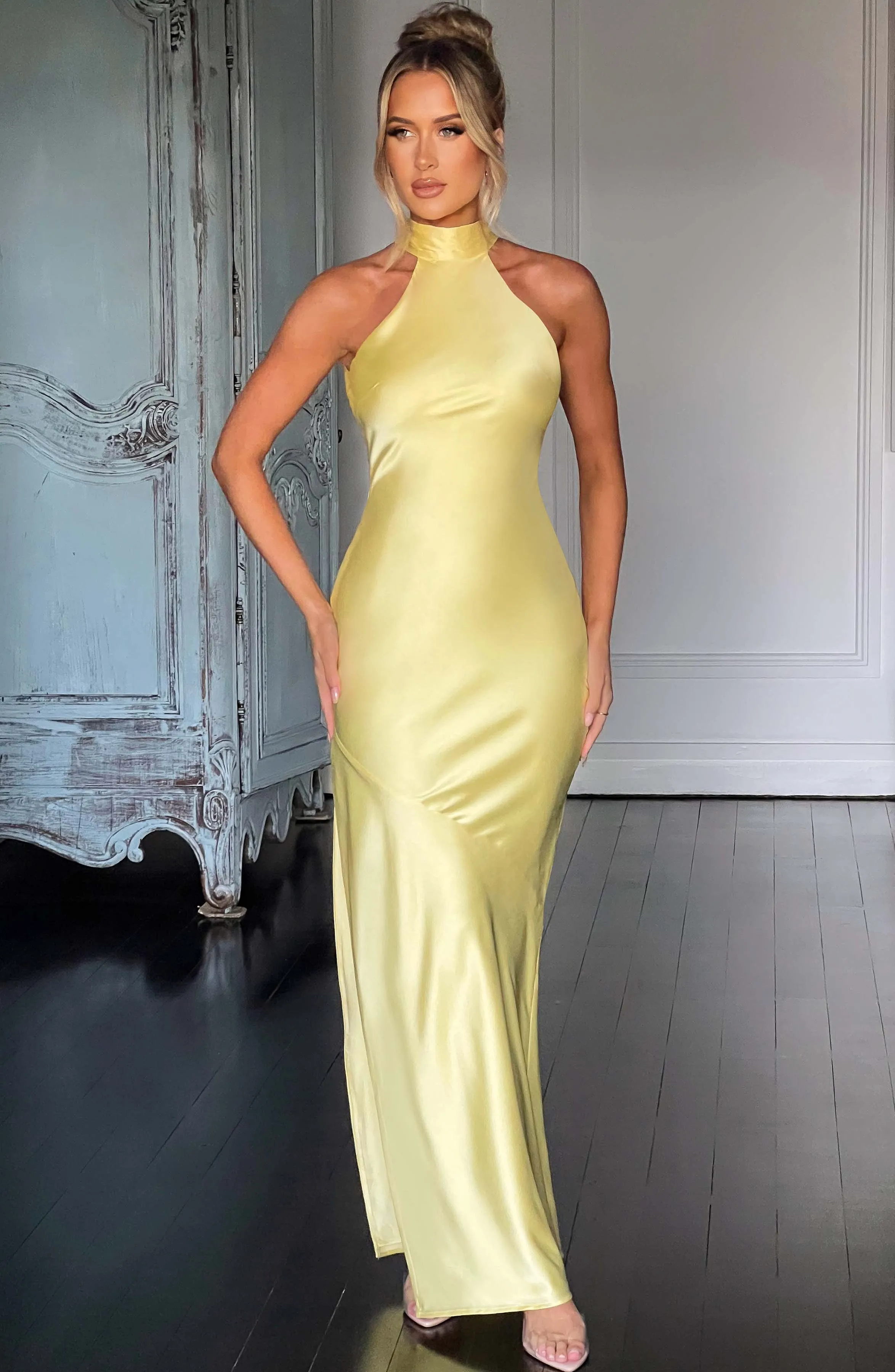 Etta Maxi Dress - Lemon sold by Babyboo Fashion product image thumbnail 4