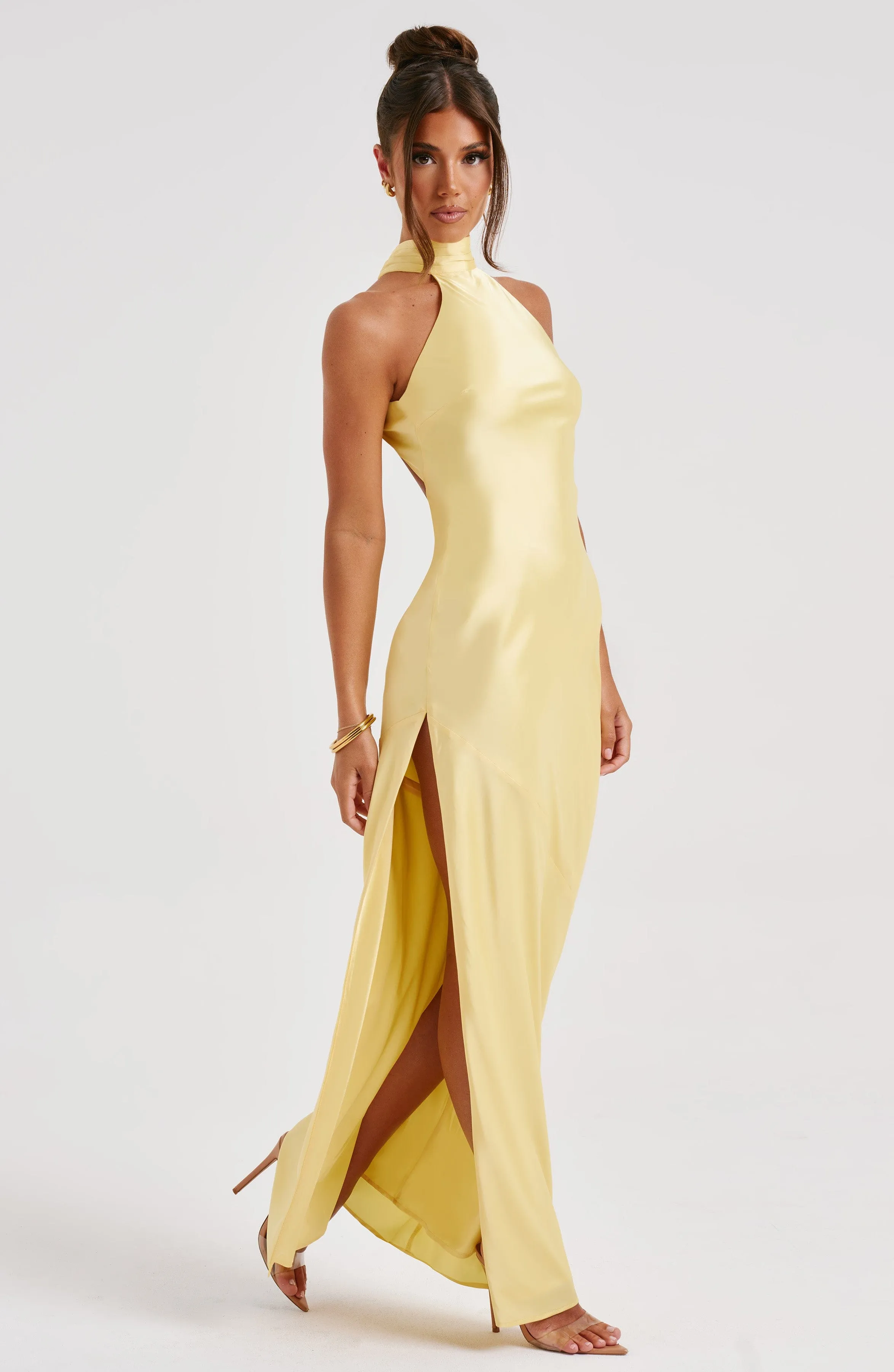 Etta Maxi Dress - Lemon sold by Babyboo Fashion product image thumbnail 5