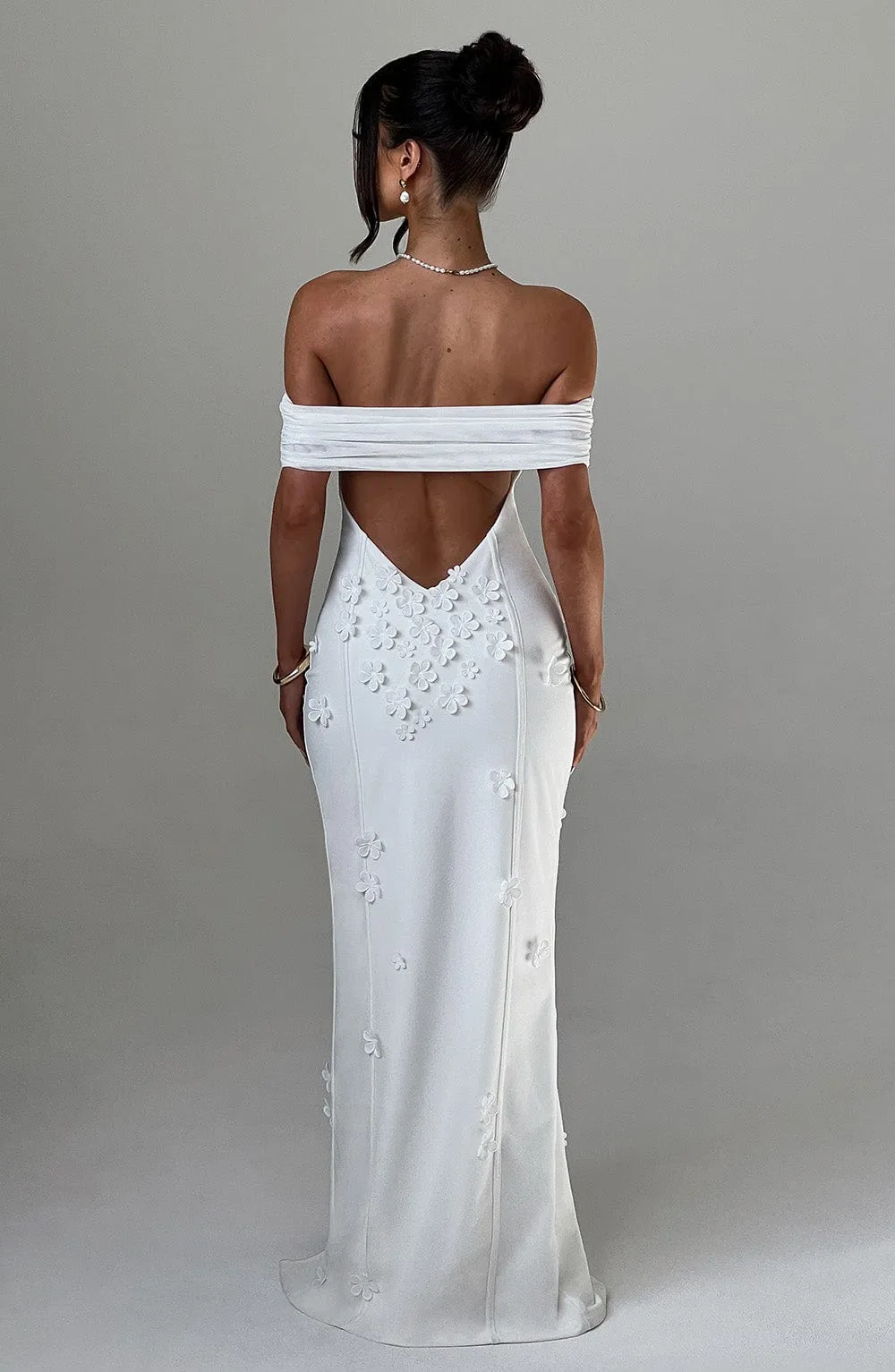 Milani Maxi Dress - Ivory sold by Babyboo Fashion product image thumbnail 2