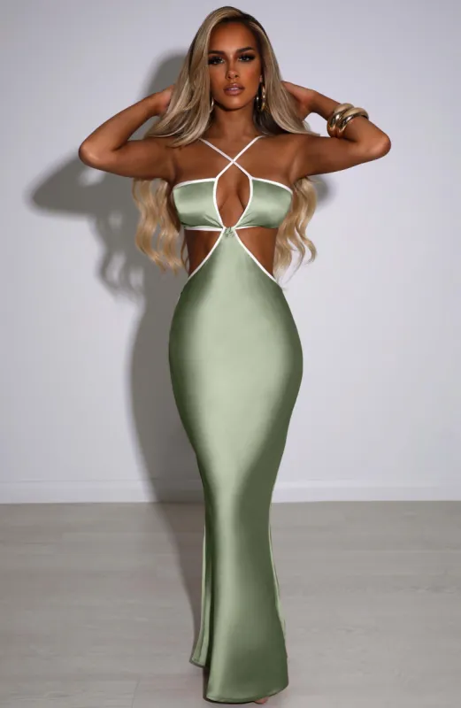 Arlo Maxi Dress - Sage sold by Babyboo Fashion