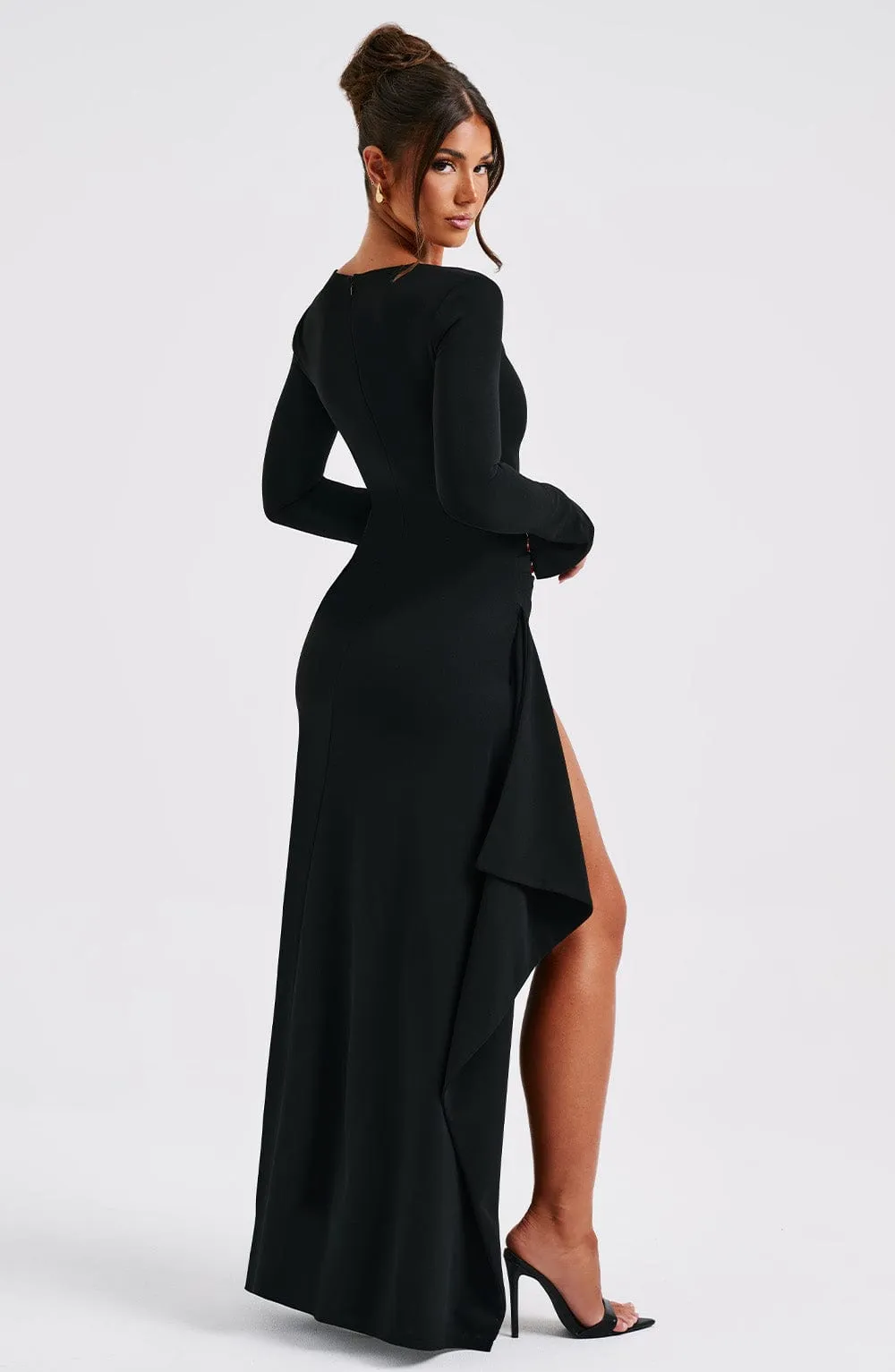 Jordana Maxi Dress - Black sold by Babyboo Fashion product image thumbnail 4