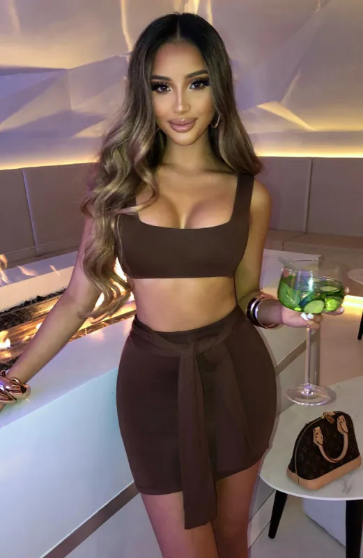 Juliana Set - Chocolate sold by Babyboo Fashion