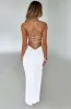 Victoria Maxi Dress - White sold by Babyboo Fashion