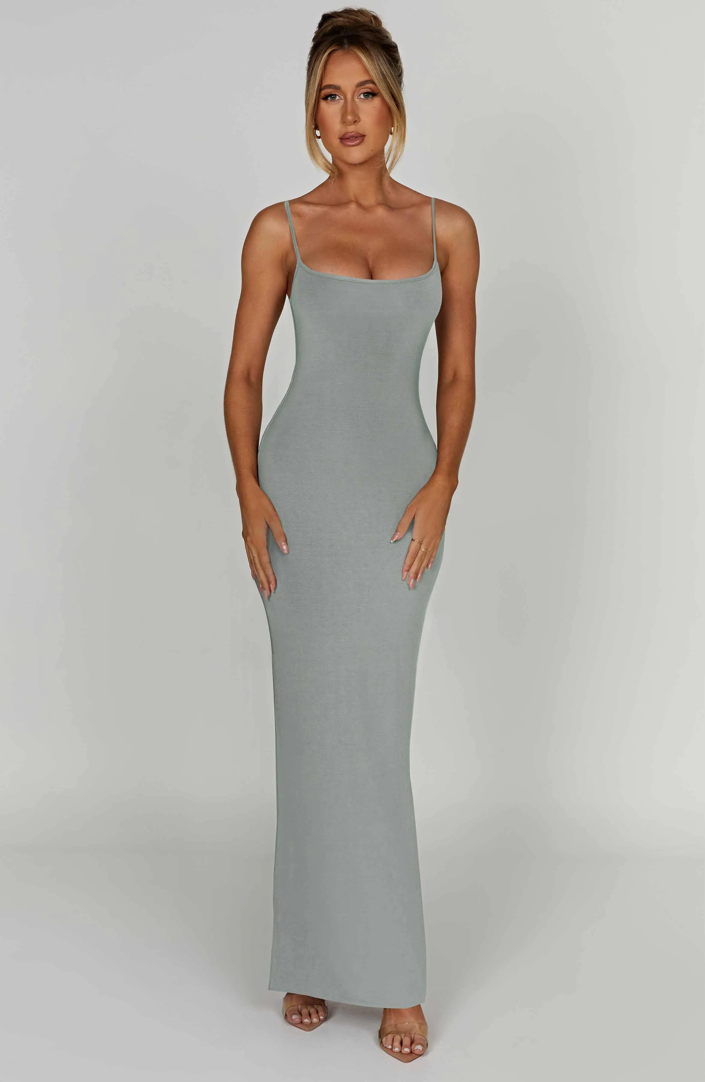 Saskia Maxi Dress - Steel sold by Babyboo Fashion product image thumbnail 5