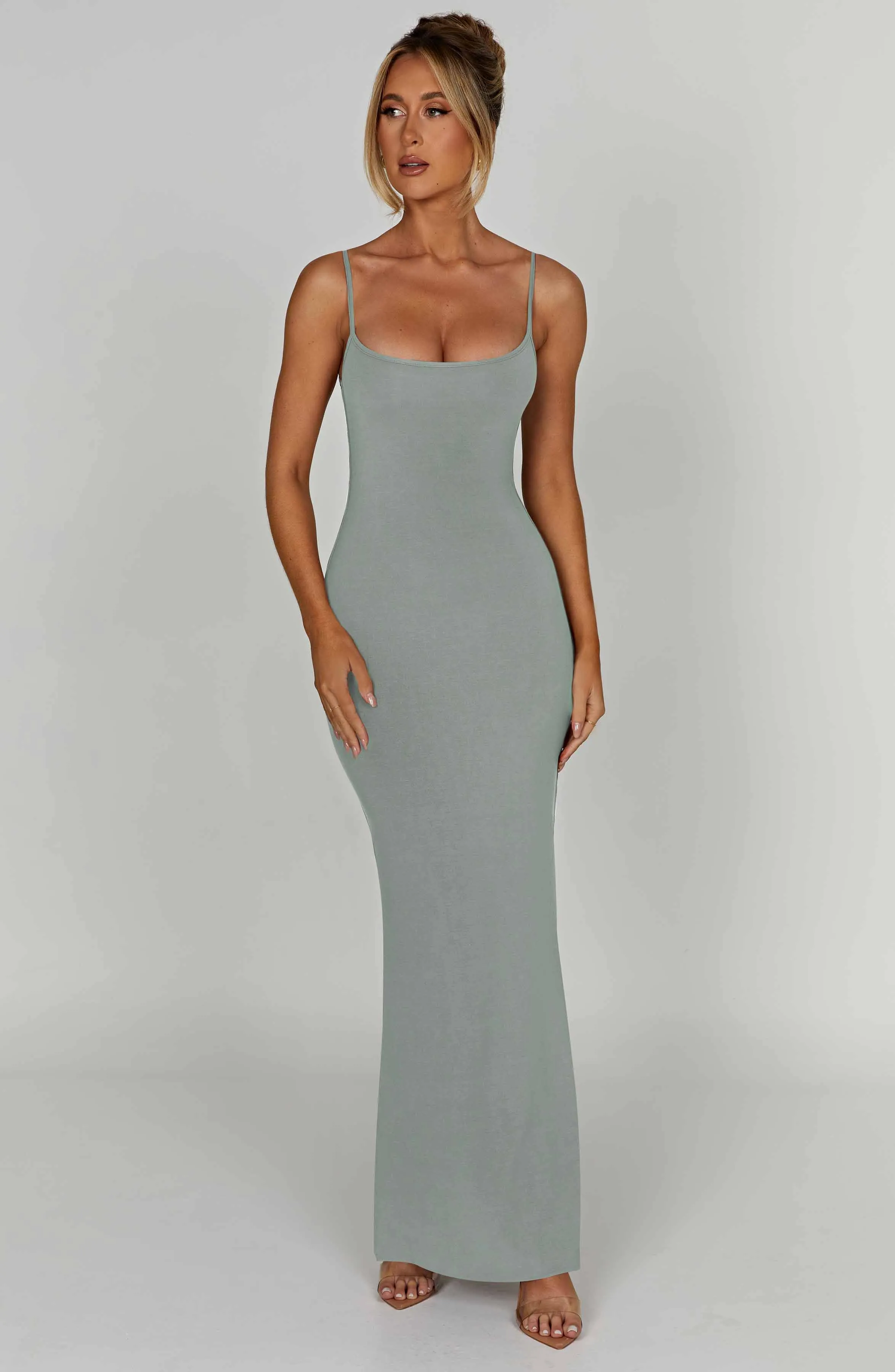 Saskia Maxi Dress - Steel sold by Babyboo Fashion product image thumbnail 3
