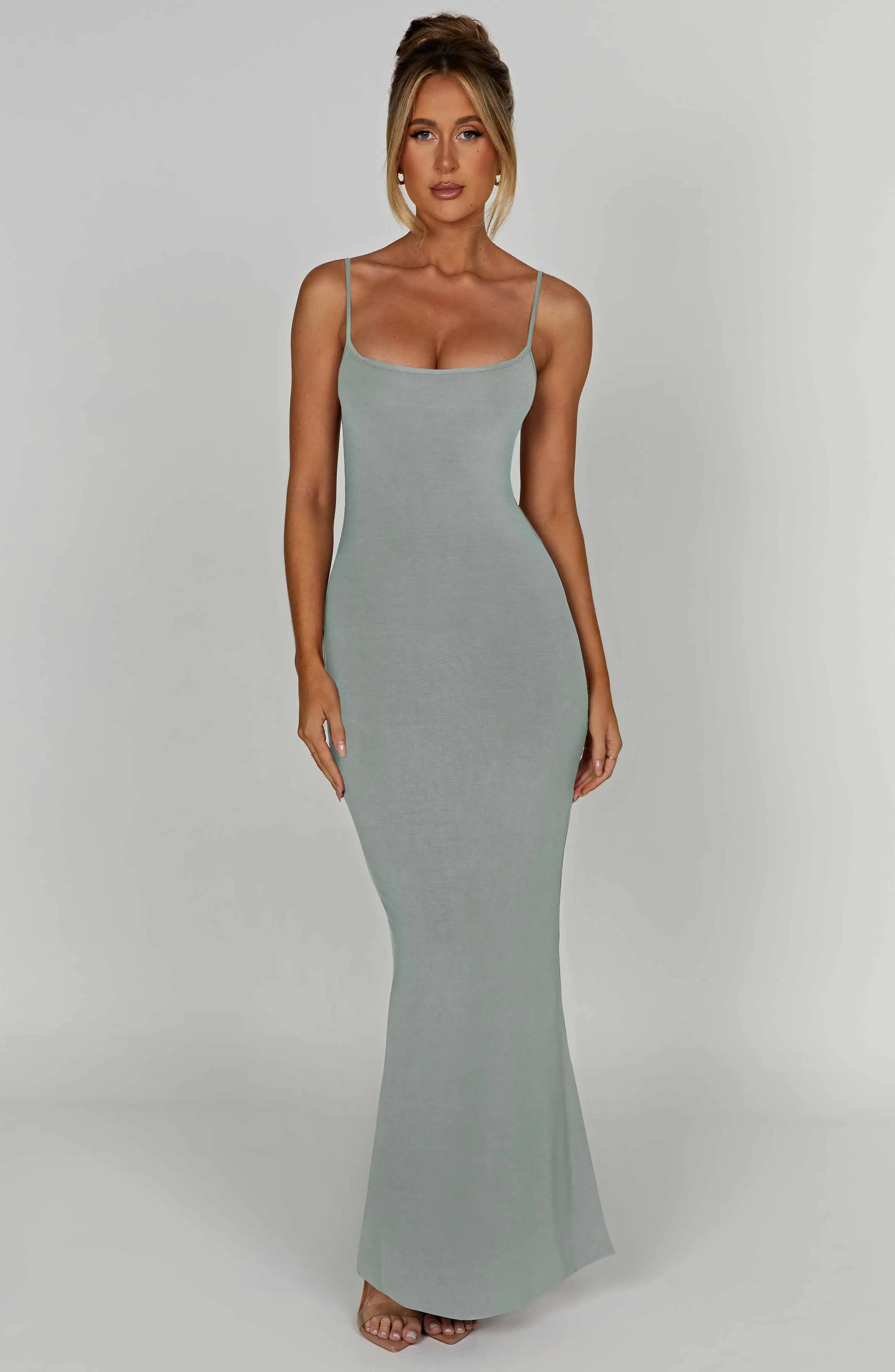 Saskia Maxi Dress - Steel sold by Babyboo Fashion product image thumbnail 4
