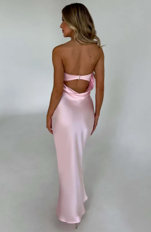 Rheanna Maxi Dress - Blush sold by Babyboo Fashion