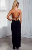 Victoria Maxi Dress - Black sold by Babyboo Fashion