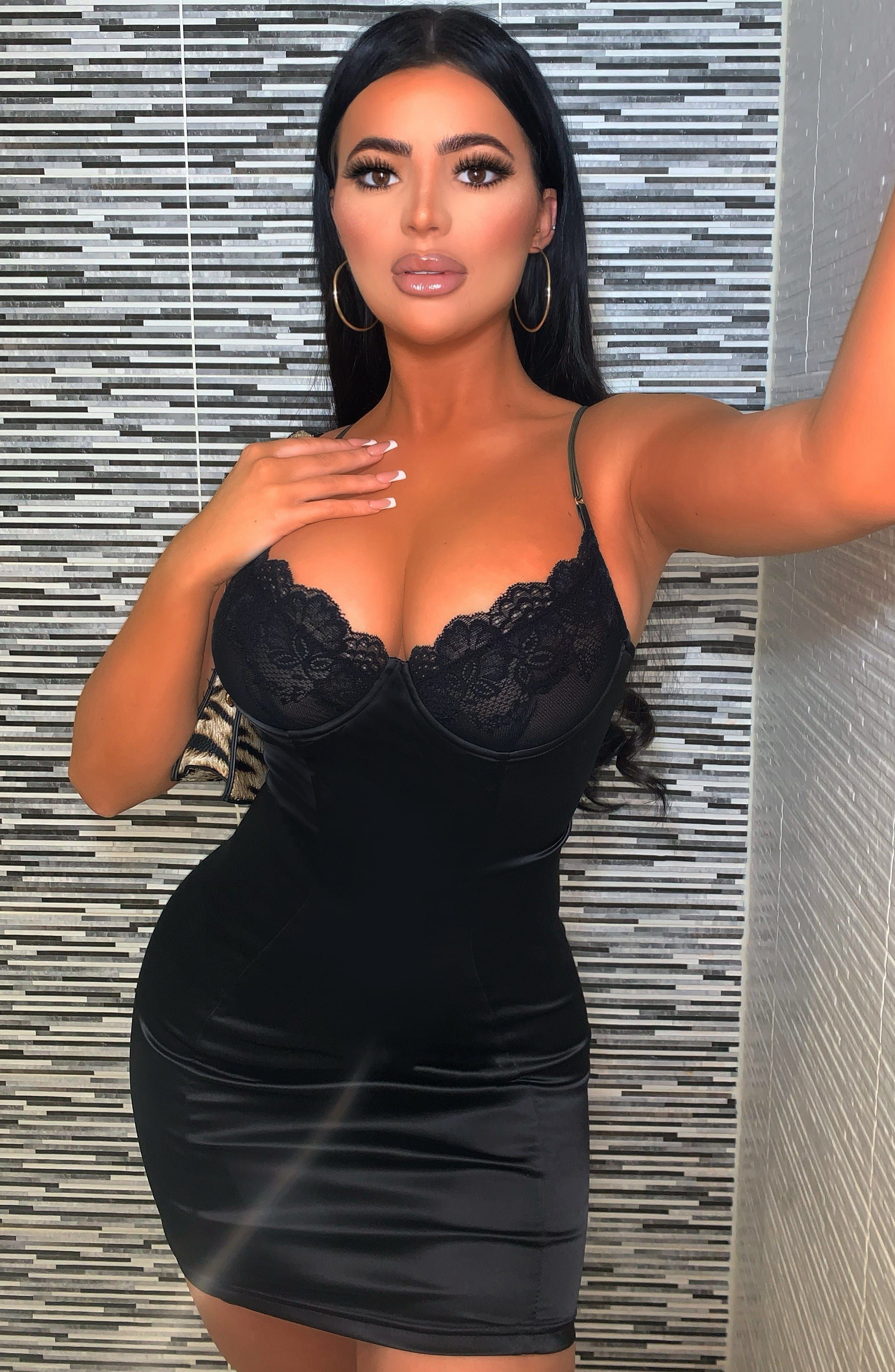 Chantel Mini Dress - Black sold by Babyboo Fashion product image thumbnail 2