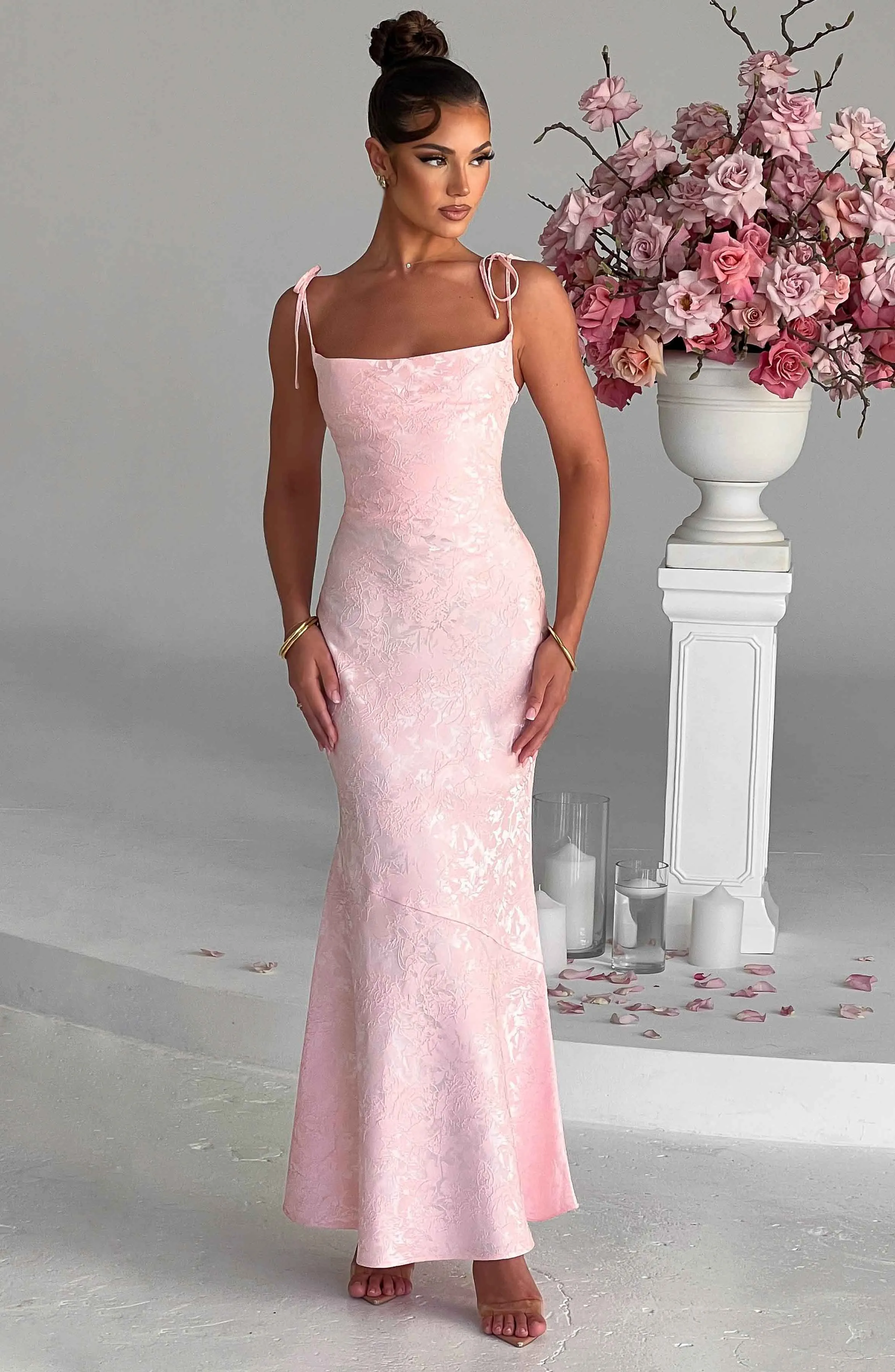 Whitney Maxi Dress - Blush sold by Babyboo Fashion product image thumbnail 3