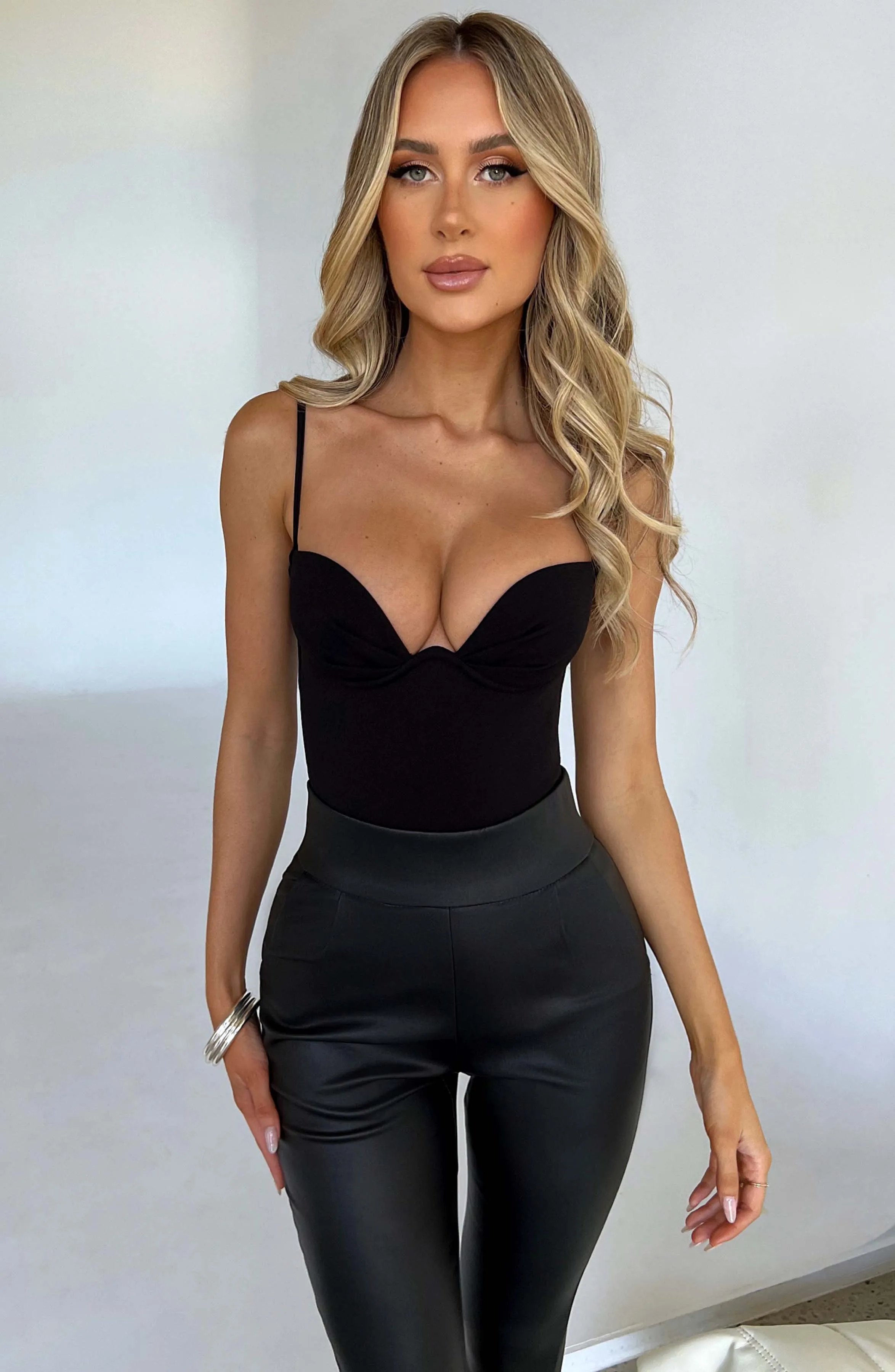 Larissa Bodysuit - Black sold by Babyboo Fashion