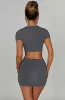 Eve Top - Charcoal sold by Babyboo Fashion