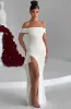 Joyce Maxi Dress - Ivory sold by Babyboo Fashion
