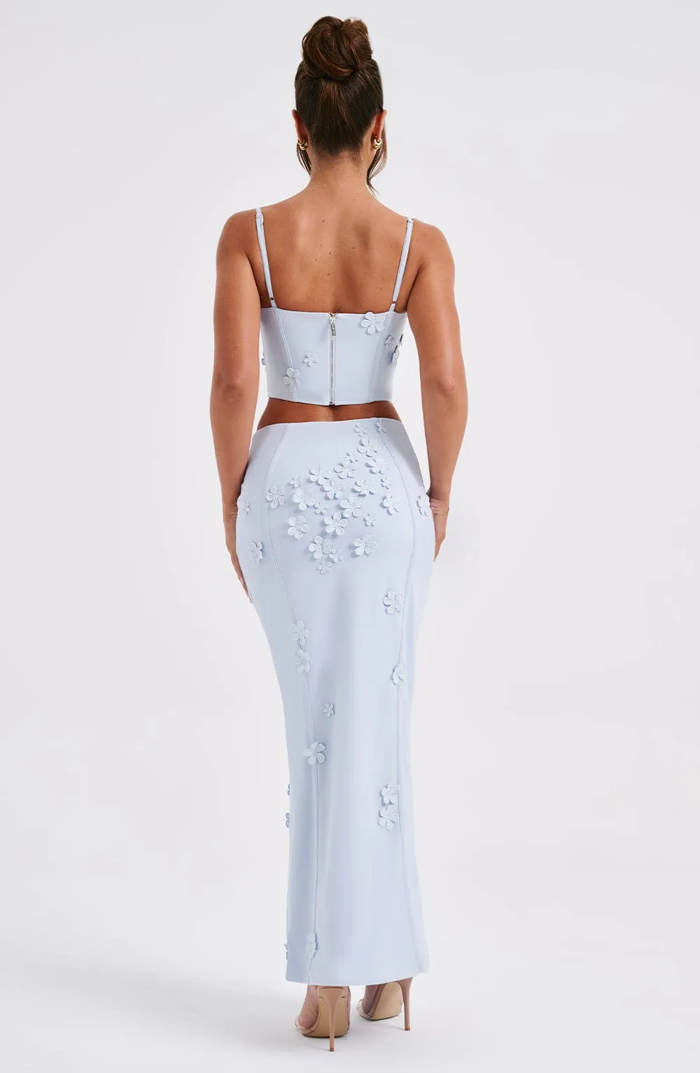 Dalary Maxi Skirt - Blue sold by Babyboo Fashion product image thumbnail 2